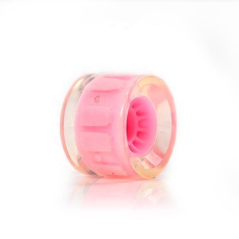 OEM 빛은 어두운 스케이트보드 바퀴 LED 플래시 라이트 업 롱보드 바퀴 70mm