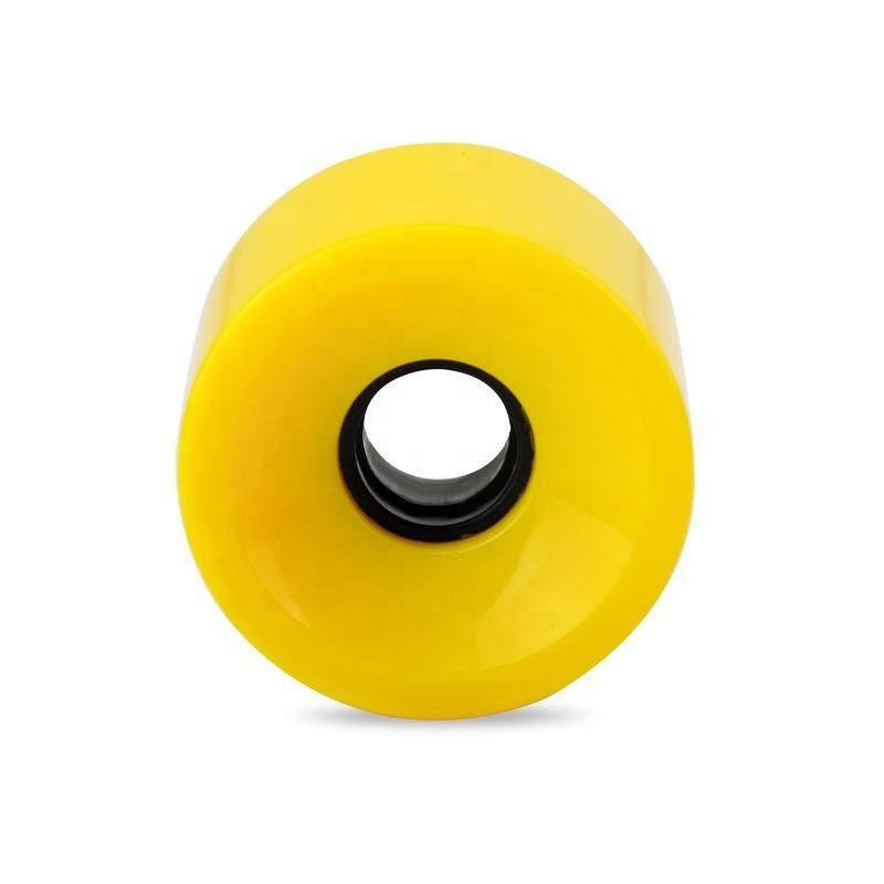다채색 70mm PU 스케이트보드 바퀴 고 내구성 가벼운